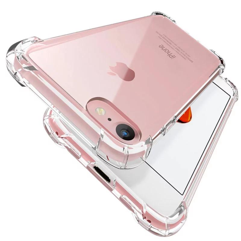 Transparent Shockproof Acrylic Hybrid Armor Hard Case for iPhone 6 / 6S