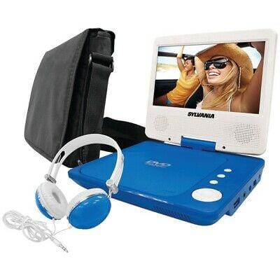 SYLVANIA's 7-in. Swivel-Screen Portable DVD Player