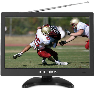 Audiobox 13-In. 1280 x 800 Resolution Portable AC/DC LCD TV with Remote and Antenna with Magnetic Base