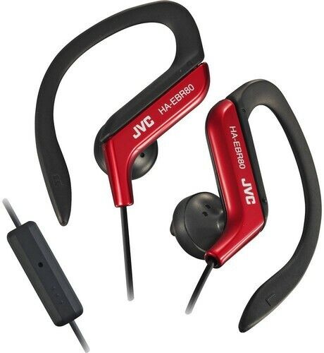JVC In-Ear Sports Headphones with Microphone & Remote (Red)