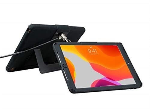 CTA Digital Security Case with Kickstand and Antitheft Cable for iPad® 10.2 Inch 7th Generation